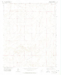 Negra SE 1978 topographic map thumbnail