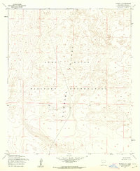 Newman NE 1955 topographic map thumbnail
