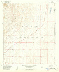 Newman NW 1955 topographic map thumbnail