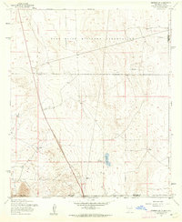 Newman SW 1955 topographic map thumbnail