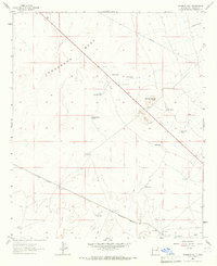 Ninemile Hill 1964 topographic map thumbnail