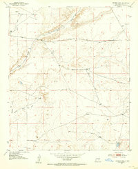 Ninemile Well 1951 topographic map thumbnail