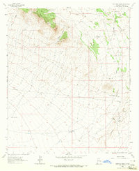 Ninetysix Ranch 1962 topographic map thumbnail