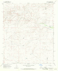 North Lake 1967 topographic map thumbnail