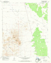 North Peak 1965 topographic map thumbnail