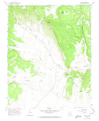 Ocate 1966 topographic map thumbnail