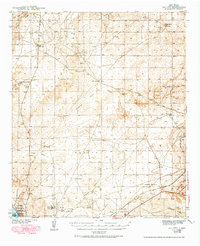 Oil City 1943 topographic map thumbnail