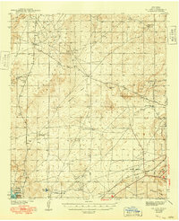 Oil City 1943 topographic map thumbnail
