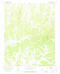 Ojito 1963 topographic map thumbnail
