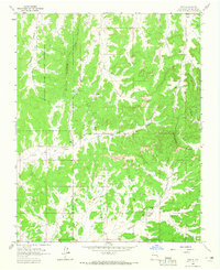 Ojito 1963 topographic map thumbnail