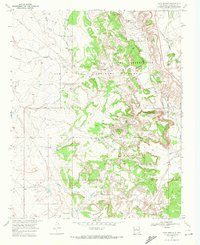Ojito Spring 1969 topographic map thumbnail