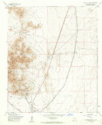 Orogrande North 1955 topographic map thumbnail