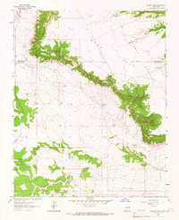 Ortega Tank 1964 topographic map thumbnail