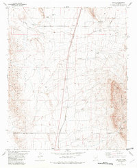 Oscura 1981 topographic map thumbnail