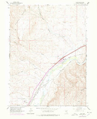 Osino 1962 topographic map thumbnail