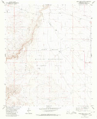 Otero Mesa North 1980 topographic map thumbnail