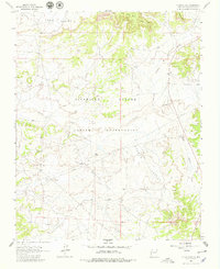 Otero Store 1963 topographic map thumbnail