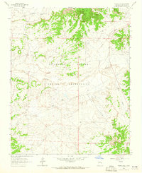 Otero Store 1963 topographic map thumbnail