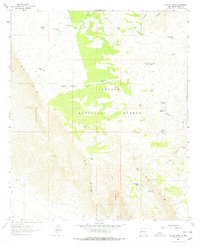Panama Ranch 1963 topographic map thumbnail