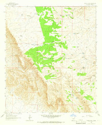 Panama Ranch 1963 topographic map thumbnail