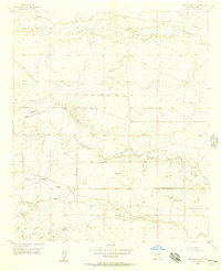 Parish Ranch 1956 topographic map thumbnail