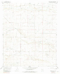 Parish Ranch 1956 topographic map thumbnail