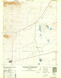 Parker Lake 1952 topographic map thumbnail