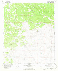 Pelon Hill 1981 topographic map thumbnail