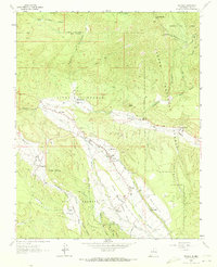 Penasco 1964 topographic map thumbnail