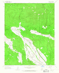 Penasco 1964 topographic map thumbnail