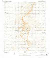 Pendejo Wash topographic map thumbnail