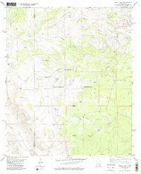 Pickett Hill 1979 topographic map thumbnail