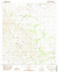 Pierce Peak 1982 topographic map thumbnail