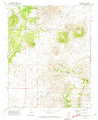 Pine Buttes 1971 topographic map thumbnail