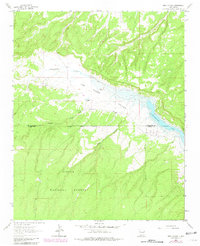 Pine Canyon 1963 topographic map thumbnail