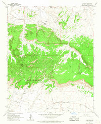 Pinedale 1963 topographic map thumbnail