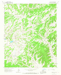 Pinehaven 1963 topographic map thumbnail