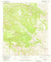 Pink Peak 1982 topographic map thumbnail