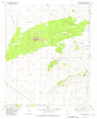 Pino Mountain 1981 topographic map thumbnail