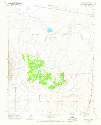Pinon Hills 1964 topographic map thumbnail