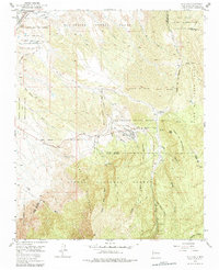 Placitas 1954 topographic map thumbnail
