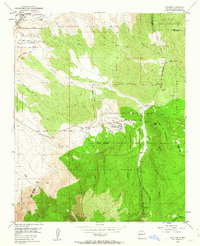 Placitas 1954 topographic map thumbnail