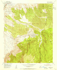 Placitas 1954 topographic map thumbnail