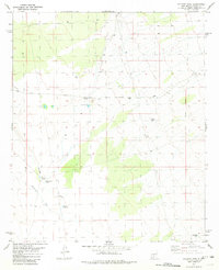 Polecat Tank 1981 topographic map thumbnail