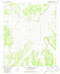 Ponderosa Tank 1981 topographic map thumbnail