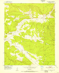 Post Office Flat 1952 topographic map thumbnail