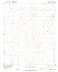 Presler Lake 1978 topographic map thumbnail