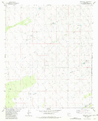 Prisor Well 1981 topographic map thumbnail