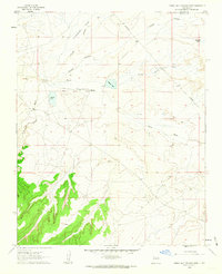 Pueblo Alto Trading Post 1960 topographic map thumbnail