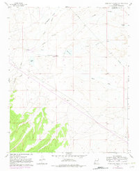 Pueblo Alto Trading Post 1960 topographic map thumbnail